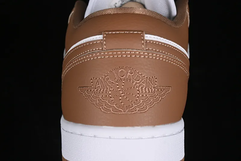 All categories Air Jordan Jordan series basketball shoes Air Jordan 1 Low Air Jordan 1 Low AJ1 Joe 1 white brown low-top cultural casual sneakers DC0774-202